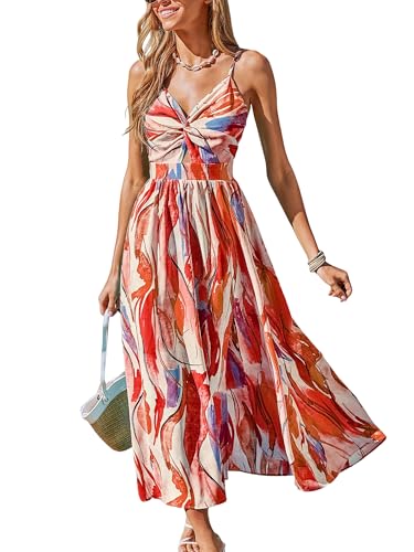 fitted lace wedding dress BTFBM Womens Summer 2026 Casual Midi Maxi Dresses Lightweight Short Sleeve  V Neck Elastic Waist Boho Beach Dress Pockets(Apricot, Small) at Amazon  Women's Clothing store