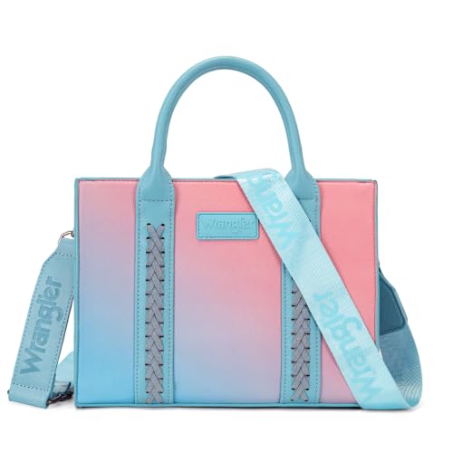 Image of Wrangler Tote Bag for Women Designer Satchel Handbags Top-handle Purses with Strap