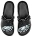 FOCO Open Back Buckle Clog – Comfortable Slip-On Sandals for NFL Fans, Philadelphia Eagles, Medium