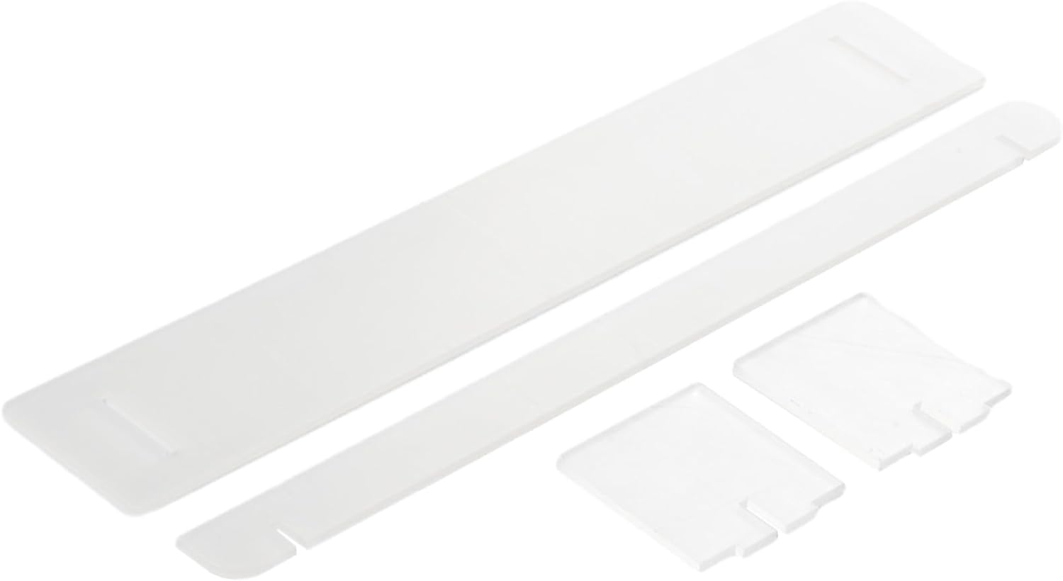 Multifunctional Clear Acrylic Display Stands Perfectly Suited For Desktop Organization of Collectibles And More (One floor)