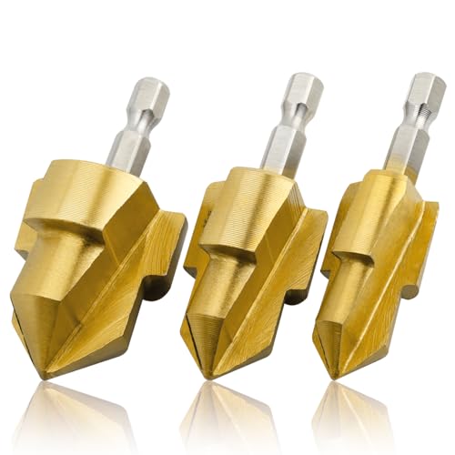 Mesee 3Pcs PPR Lifting Step Drill Bits