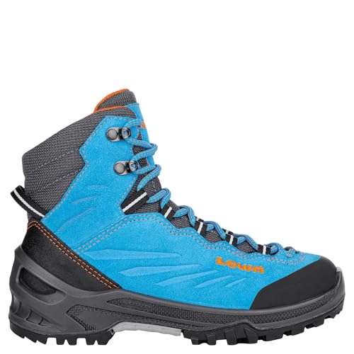 LOWA Botas medianas CADIN GTX MID JR, Turquesa Flame, 30 EU