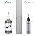 Choowin Pinewood Car Graphite Powder Dry Graphite Lubricant with Metal Pointed Tip, Graphite Lubricating Powder for Pine Derby Car Wheels Axles, Graphite Lock Lubricant Door Hinge Lubricant, 60 ml