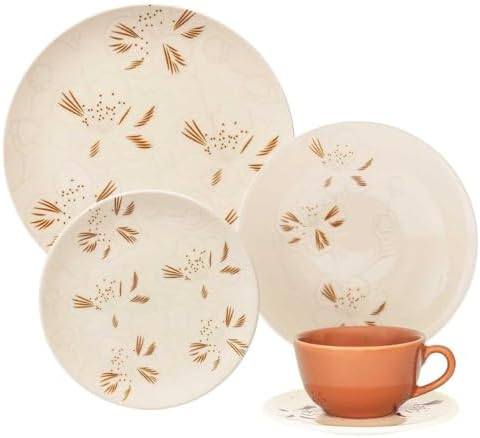 Oxford Aparelho De Jantar 20 Peças Unni Orquidea