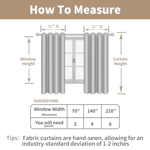Image of LAMIT Small Linen Curtains 2 Panels Set for Bedroom, 45 inches Long Soft Thick Light Filtering Bronze Grommet Window Textured Neutral Sheer Drapes for Kitchen /Loft Room, 52 x 45 Inch, Sage Green