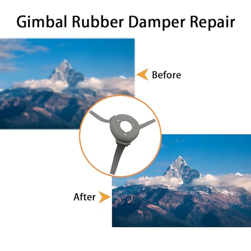 ZWLLKJGS Replacement Mini 4 Pro Shock Absorption Gimbal Camera Rubber Damper Cushion Repair Parts for DJI Mini 4 Pro Drones - Image 3