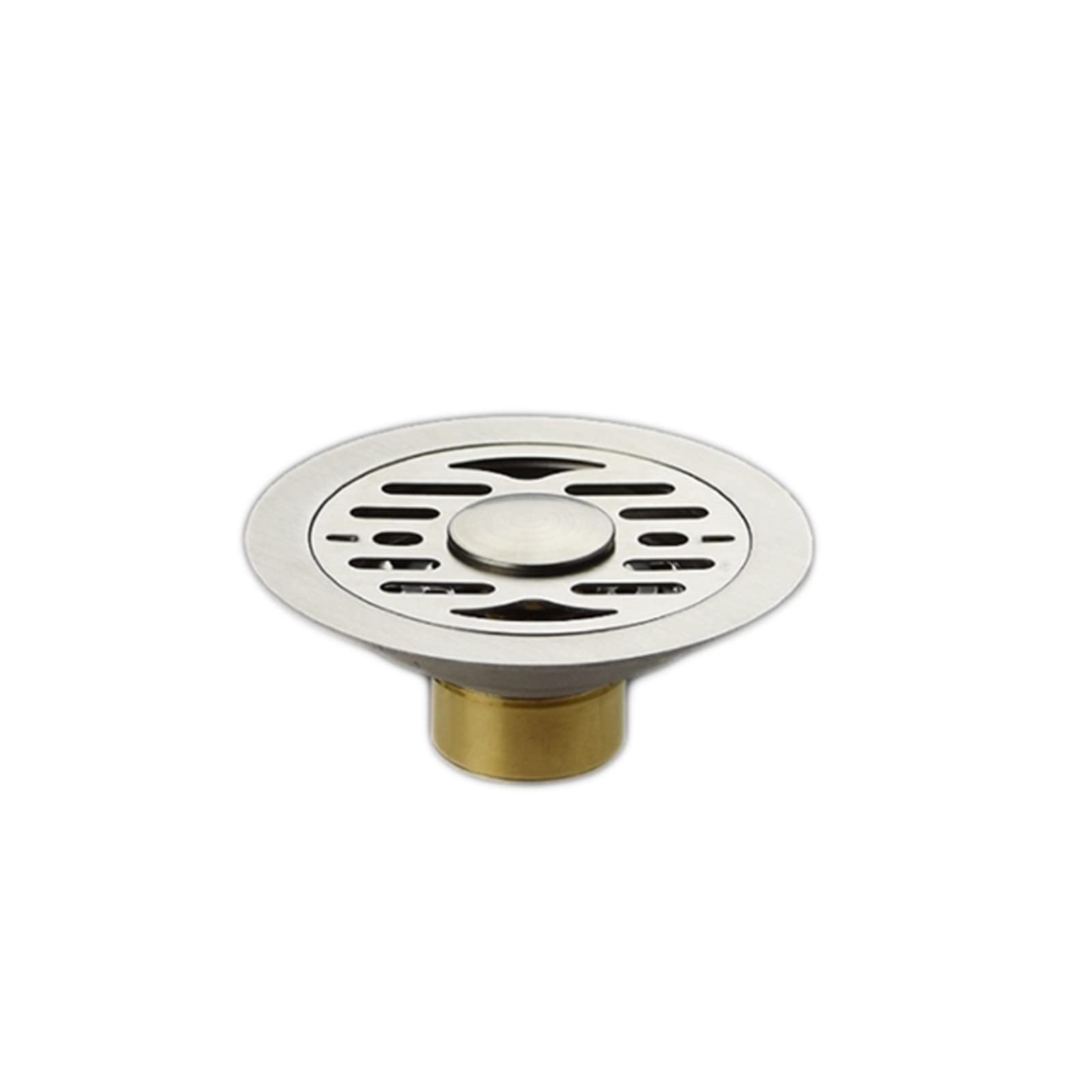 vfdaSWQQ Floor drain, Stainless Steel Strainer Cover Double Filtration Waste Grates Bathroom Shower Drain