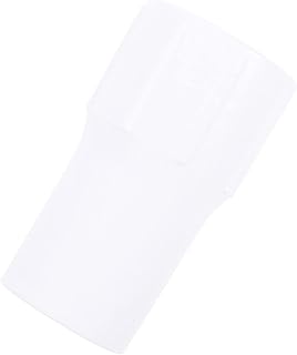 OFFSCH Peças de ferramentas de limpeza de piscinas, mangueira de vácuo, conector de manguito roscado para mangueira de vácuo, tubo de vácuo branco, plástico, substitui o adaptador de mangueira de PVC para jardim, mangueira de vácuo de piscina