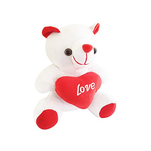 Image of Ultra 6 Inch Teddy Fully Stuffed Soft Premium Plush Toy for Kids in White | Snuggling and Playtime | Animal Toy | Birthday Gift | Anniversary | Christmas | Diwali | Home Decor
