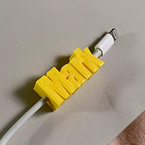 Personalised iPhone charging cable
