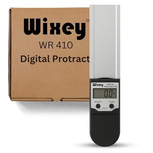 Wixey 8'' Digital Protractor for Accuracy