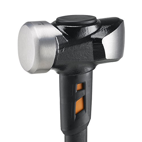 Image of Fiskars Pro IsoCore Sledge Hammer for Demolition, Extra Large Wedged Driving Face, Shock Control System, 8lbs, 36 in