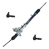 Detroit Axle - Complete Power Steering Rack & Pinion Assembly + Inner & Outer Tie Rod Ends...