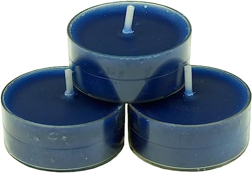 nk Candles 20 dänische Teelichter farbig durchgefärbt ohne Duft...