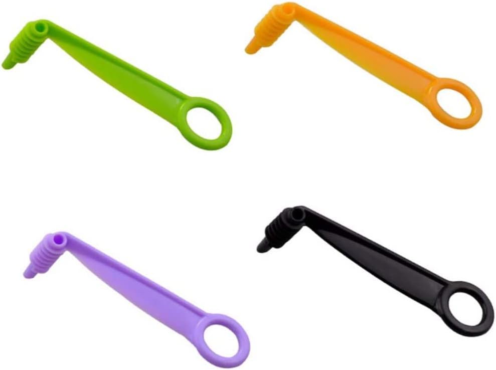 KICHOUSE 1Pc Cucumber Carrot Spiral Cutter Rotary Slicer Kitchen Helper Multifunction Vegetable Spiralizer Random for Creative Cooking and Food Preparation