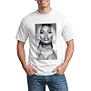Nicki Music Minaj Shirt Men's Crew Neck Short Sleeved T-Shirt Fashionable Versatile Cotton Tops Black #1