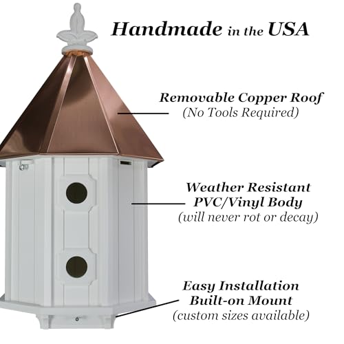 Nc Birdguy H14C Two-Story 8 Compartment Songbird Weather-Resistant Birdhouse thumb #1