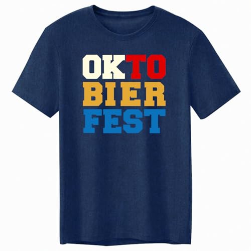 MAIHUN German Oktoberfest Shirt for Men Vintage Love Bier Tshirt Oktoberfest Tee Top4