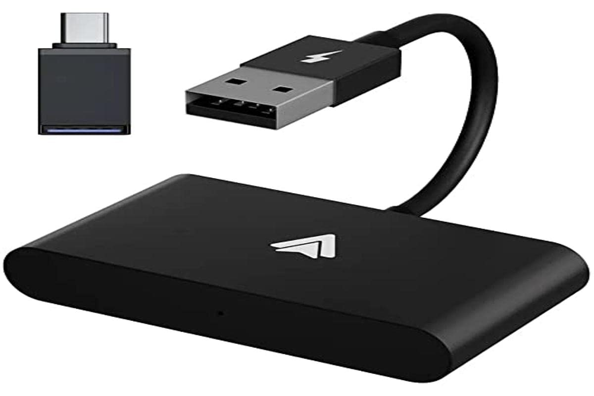 Dododuck Android Auto Wireless Adapter for OEM Factory Wired Android Auto Cars Plug & Play Easy Setup AA Wireless Android Auto Dongle for Android