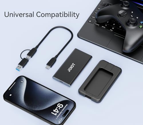 Unidad externa de estado sólido de 512 GB tipo C USB 3.2 Gen 2x2 disco antichoque 3