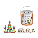 Viga Jouets - 250 blocs à motifs en bois