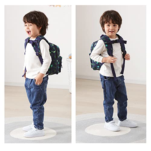 Kids Small Backpack For Toddler Girls And Boys Baby Child Mini School Bags Nursery Preschool Backpacks With Chest Strap (Cool Dino) #TOP4