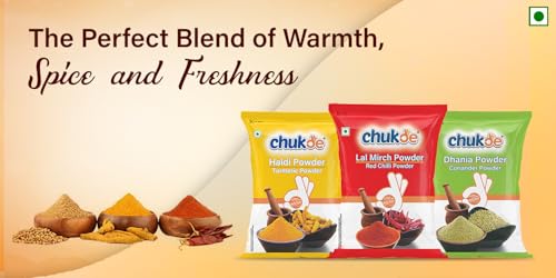 Image of Chukde - Haldi Powder (17.63 OZ) - Turmeric Powder - Ideal For Cooking, Baking, and Health Support - Authentic and Flavorful Indian Cuisine - 500 Gram