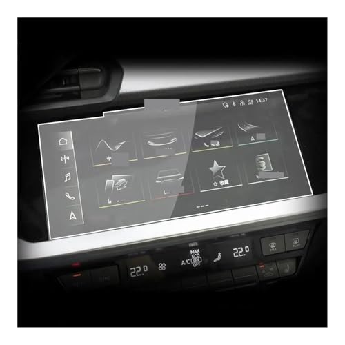 Film protection écran navigation GPS A3 8Y verre trempé accessoire tableau de bord 2020 2021