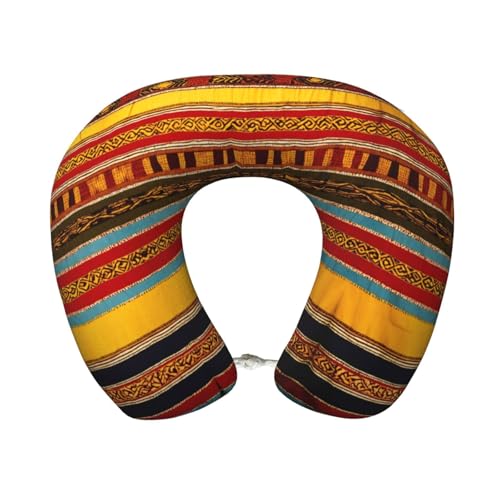 Almohada de Viaje de Espuma Viscoelástica Negra U miniatura 1