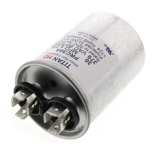 Titan 30mF Round Polypropylene Capacitor (370V), 30MFD-R-370V