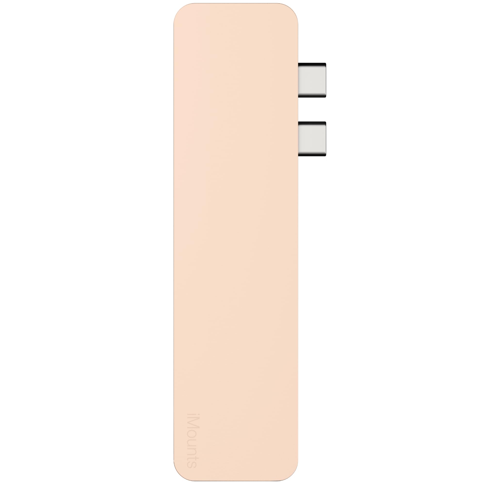 Hub USB-C HDMI Compatible avec Macbook Air/Pro (2016-2022) - Or Rose