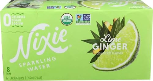 Lime Ginger Organically Flavored Sparkling Water