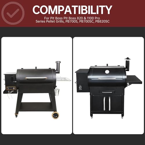 Image of Pellet Grill Locking Caster Wheel Replacement for Pit Boss Navigator 850 1150, Austin XL, Sportsman and Louisiana Grill