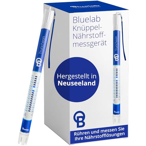 Bluelab Truncheon Nährstoffmessgerät Digital Conductivity Tester in Wasser (EC 500 ppm 700 CF TDS) Tool für Hydroponik-System und Indoor-Grows