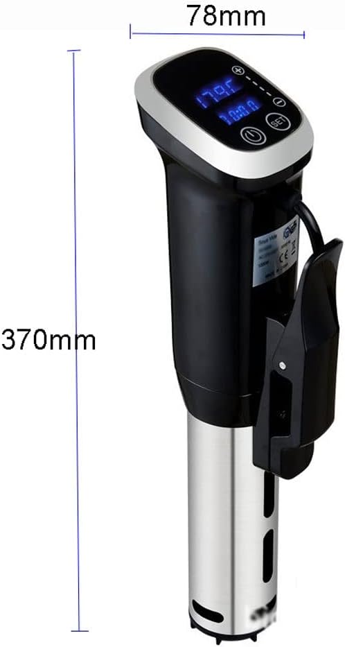 Sous Vide Cooker, 1200W Sous Vide Precision Machine, IPX7 Waterproof Immersion Circulator with Temperature Control, Digital Timer, Low Noise & Fast Heating