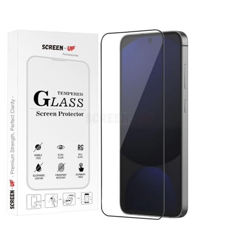 Image of ScreenUp Tempered Glass For Samsung Galaxy S24 FE /A36 /A56 /M56 - Ultra Clear, 9H Scratch Resistant, Full Coverage, Easy Install Screen Protector