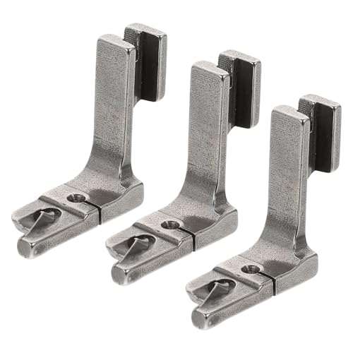 3 Pzas Pie Prensatelas Dobladillo Industrial Acero miniatura 1