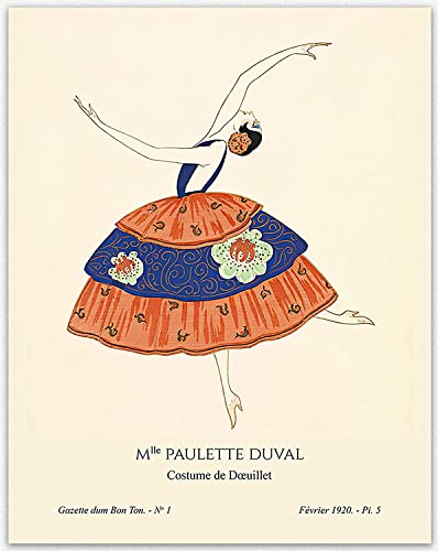 Décoration ballerine cadeau tableau danseuse 40cm x 50cm