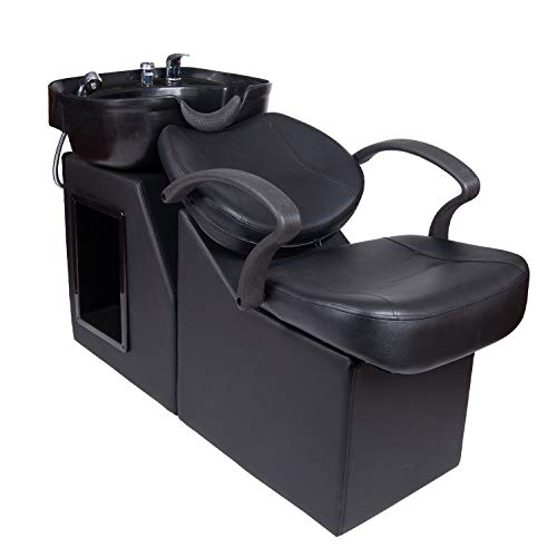 Polar Aurora New Backwash Barber Chair ABS Plastic Shampoo Bowl Sink Unit Station Spa Salon Equipment