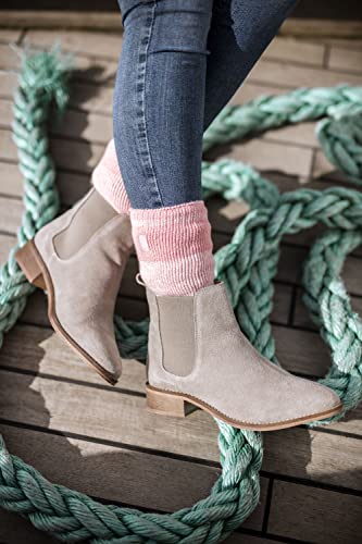 Heat Holders - Womens Thick Winter Warm Thermal Socks (25+ Styles) (Grey Block Twist)4