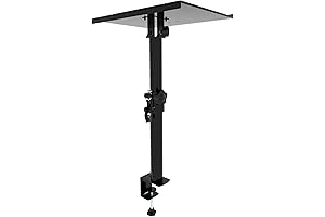 Adjustable Studio Table Monitor Stands for Enhanced Audio Experience