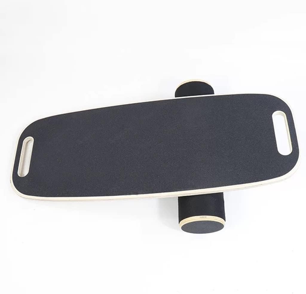 Balance Board Core Workout Yoga Twister Wobble Plate Abdominal Waist Leg Muscle Training 74cm Wooden Deck