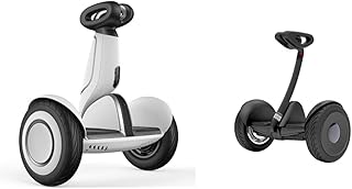 Segway Ninebot S-Plus Smart Self-Balancing Electric Scooter with Intelligent Lighting & Segway Ninebot S Smart Self-Balancing Electric Scooter with LED Light, Portable and Powerful, Black