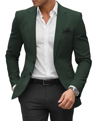 SHUZHXLZANGY Mens Blazers and Sport Coats Slim Fit Jackets for Men Casual Blazer Suit Formal Business