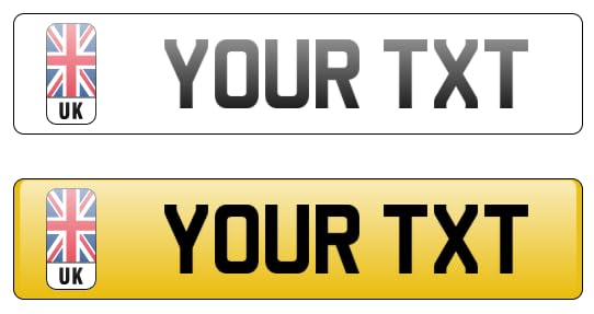 Show Number | Display & Novelty Signage | Plate Frames/Holders | Same Day | Fast Post | Badges/Borders Holders UK frame | Holder | Borders Various Badges | - 2