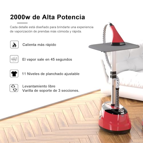 Planchas, Home plancha vapor vertical tefal Marca SEASKY (2)