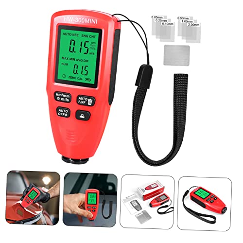 Medidor digital de grosor de pintura para autos HEALLILY miniatura 5