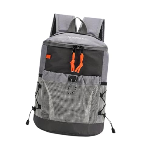 Dynwave Mochila de caminhada confortável para escalada e montanhismo, Cinza