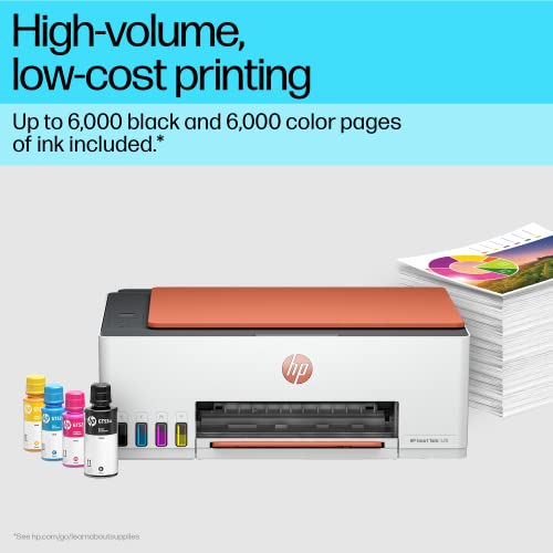 HP Smart Tank 529 All-in-One Colour Printer |Up to 4000 Black & 6000 Colour Prints I Print,Scan & Copy for Home/Office view 2