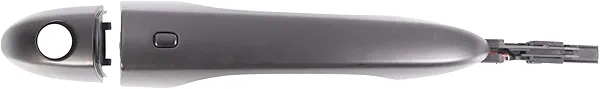 TRQ Front Left Exterior Door Handle Black Drivers Side Compatible with 2013-2016 Dodge Dart